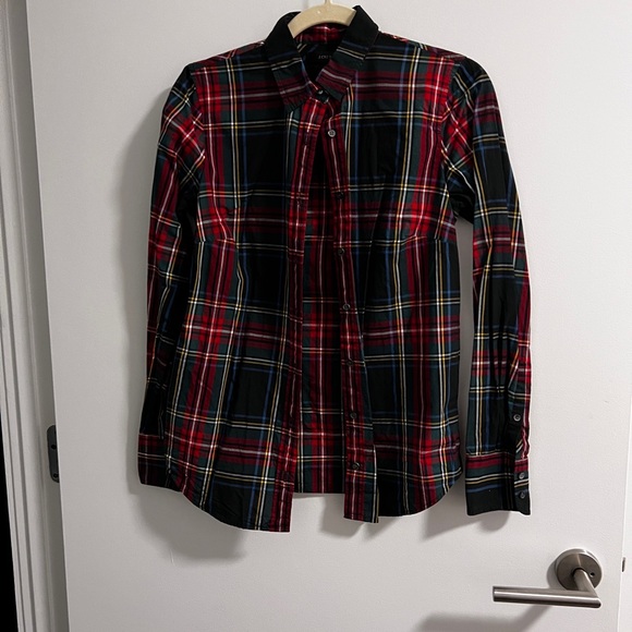 J. Crew Perfect shirt in Stewart plaid - Size 2 - Picture 1 of 3